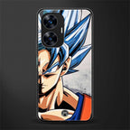 goku dragon ball z anime back phone cover | glass case for realme c55