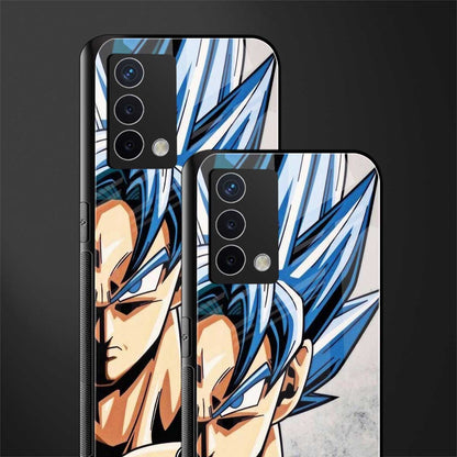 goku dragon ball z anime back phone cover | glass case for oppo a74 4g