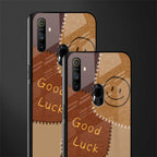 good luck glass case for realme narzo 20a image-2