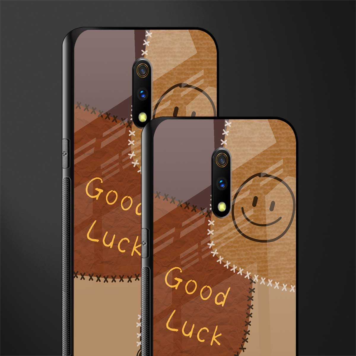 good luck glass case for realme x image-2