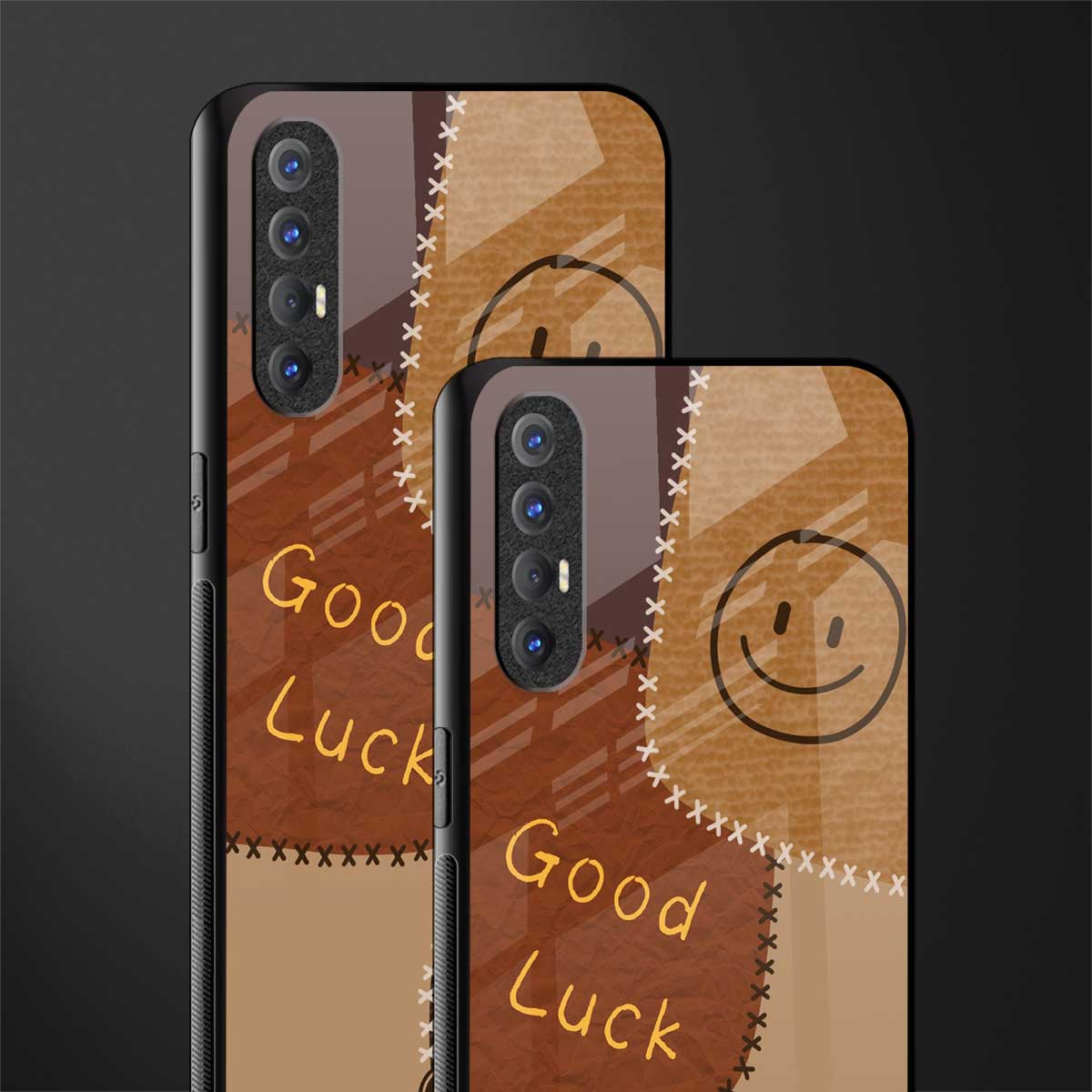 good luck glass case for oppo reno 3 pro image-2