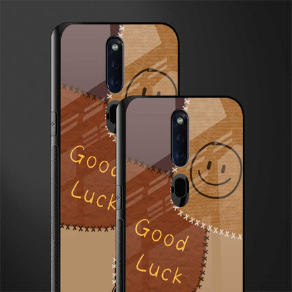 good luck glass case for oppo f11 pro image-2