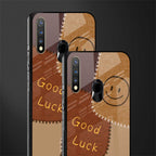 good luck glass case for vivo u20 image-2