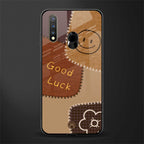good luck glass case for vivo u20 image