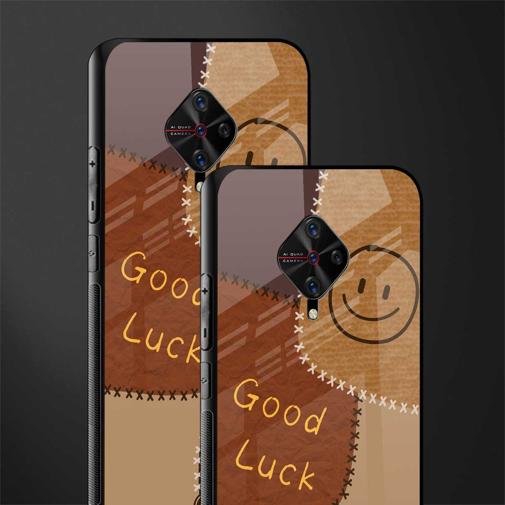 good luck glass case for vivo s1 pro image-2