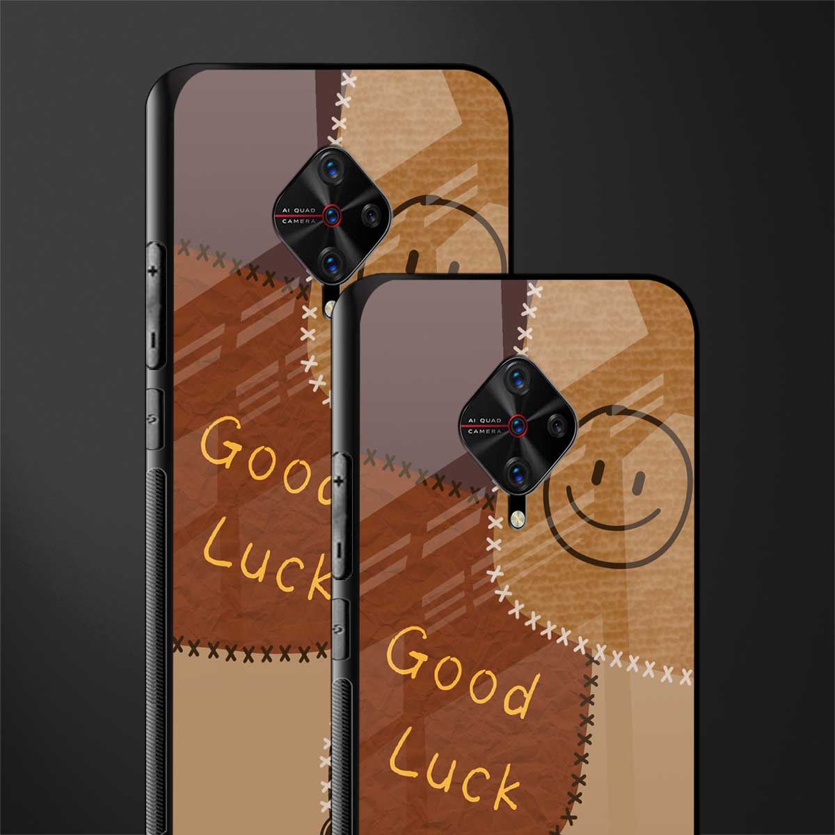 good luck glass case for vivo s1 pro image-2