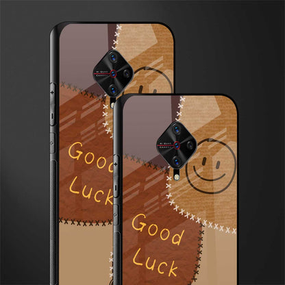 good luck glass case for vivo s1 pro image-2