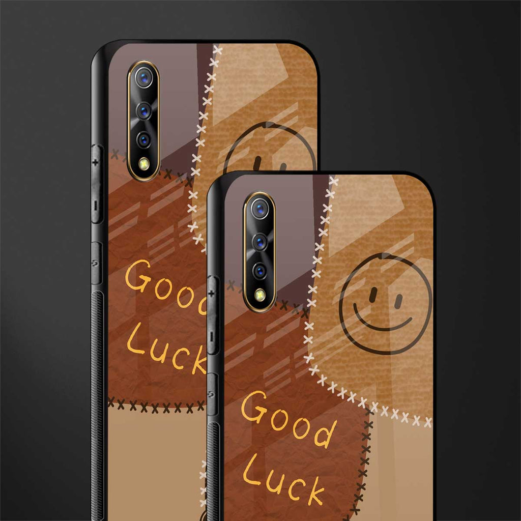 good luck glass case for vivo z1x image-2
