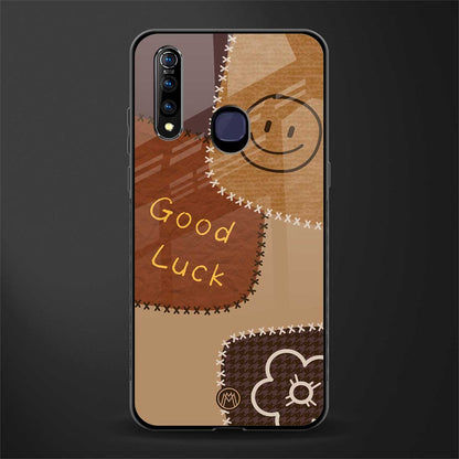 good luck glass case for vivo z1 pro image