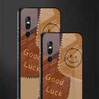 good luck glass case for vivo v15 pro image-2