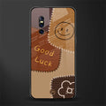 good luck glass case for vivo v15 pro image