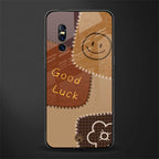 good luck glass case for vivo v15 pro image