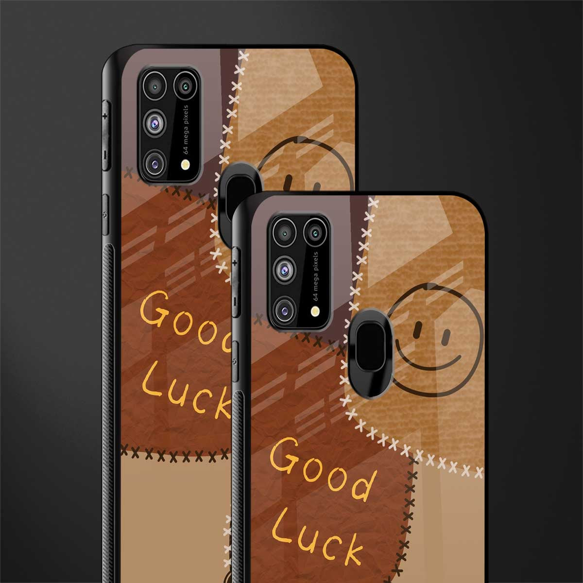 good luck glass case for samsung galaxy f41 image-2