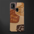 good luck glass case for samsung galaxy m31 prime edition image