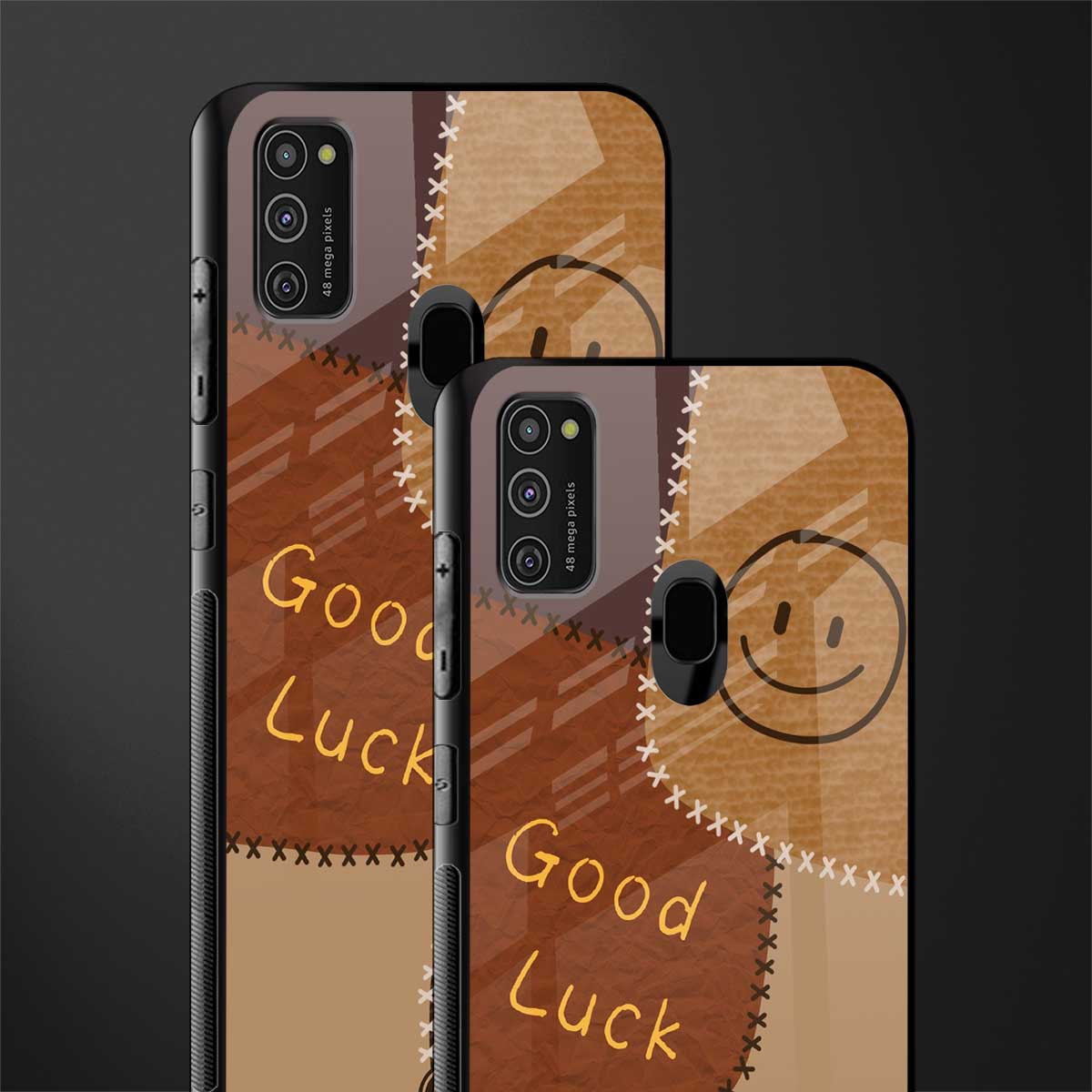 good luck glass case for samsung galaxy m21 image-2