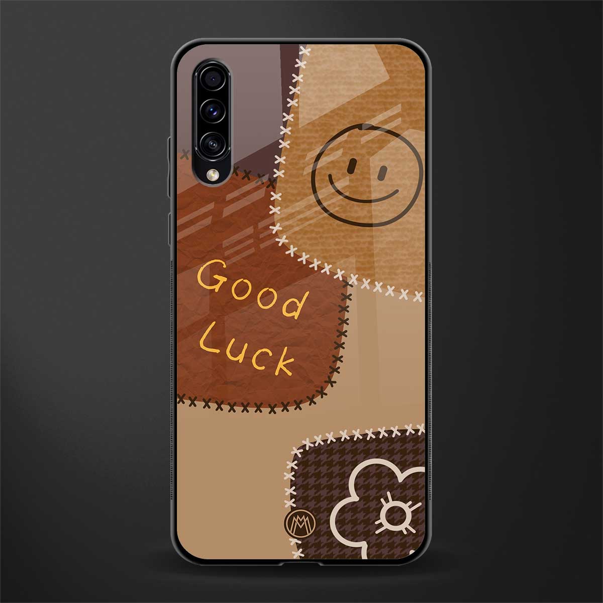 good luck glass case for samsung galaxy a50 image