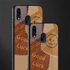 good luck glass case for samsung galaxy m10s image-2