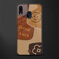 good luck glass case for samsung galaxy m10s image