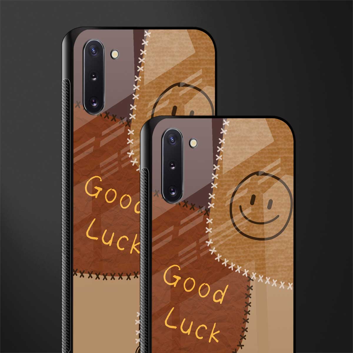 good luck glass case for samsung galaxy note 10 image-2