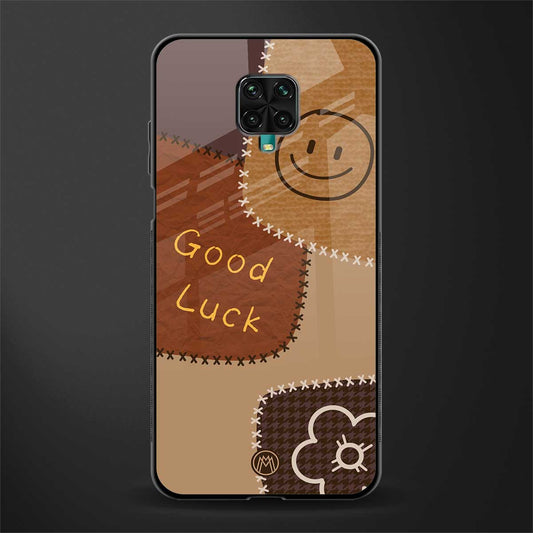 good luck glass case for redmi note 9 pro max image