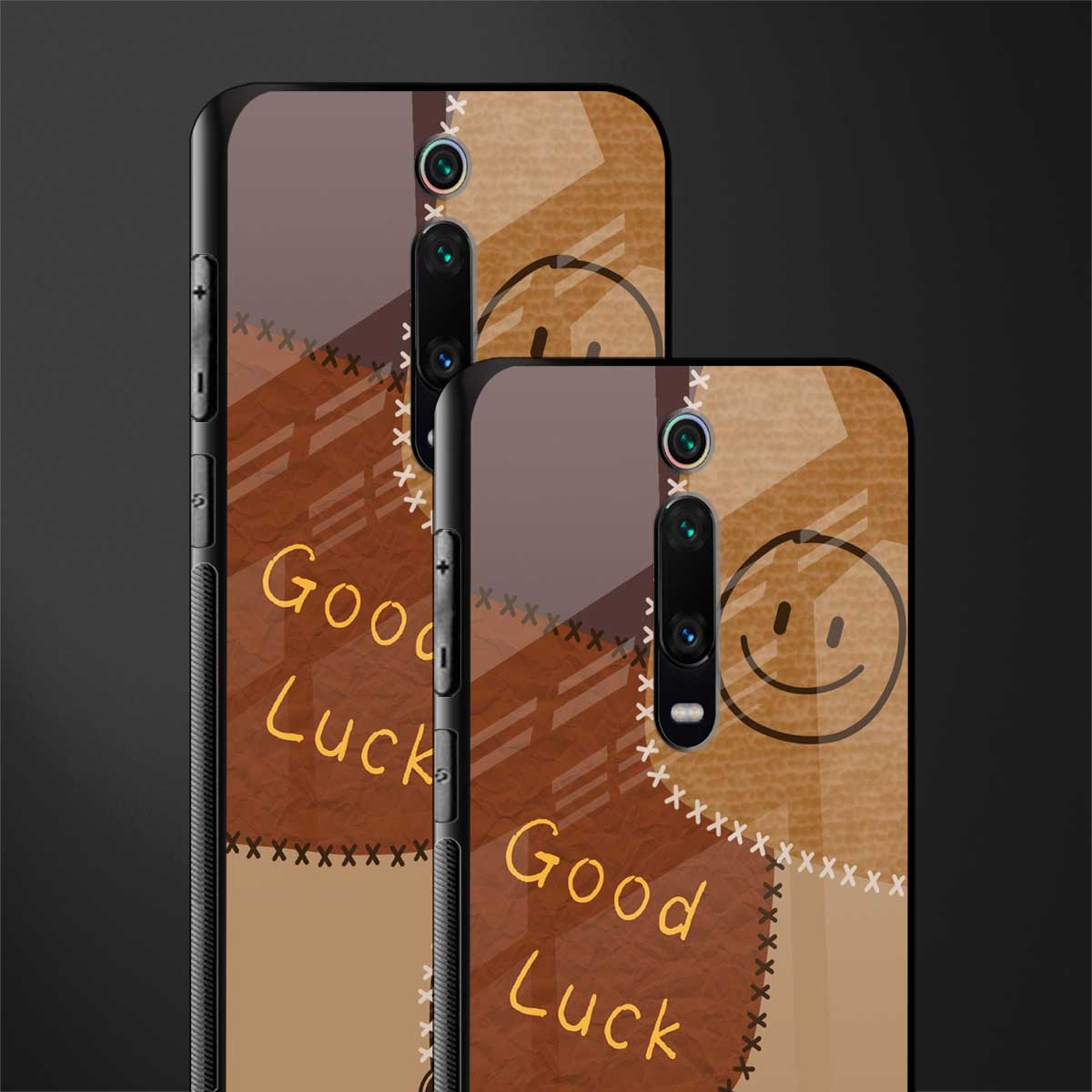 good luck glass case for redmi k20 pro image-2