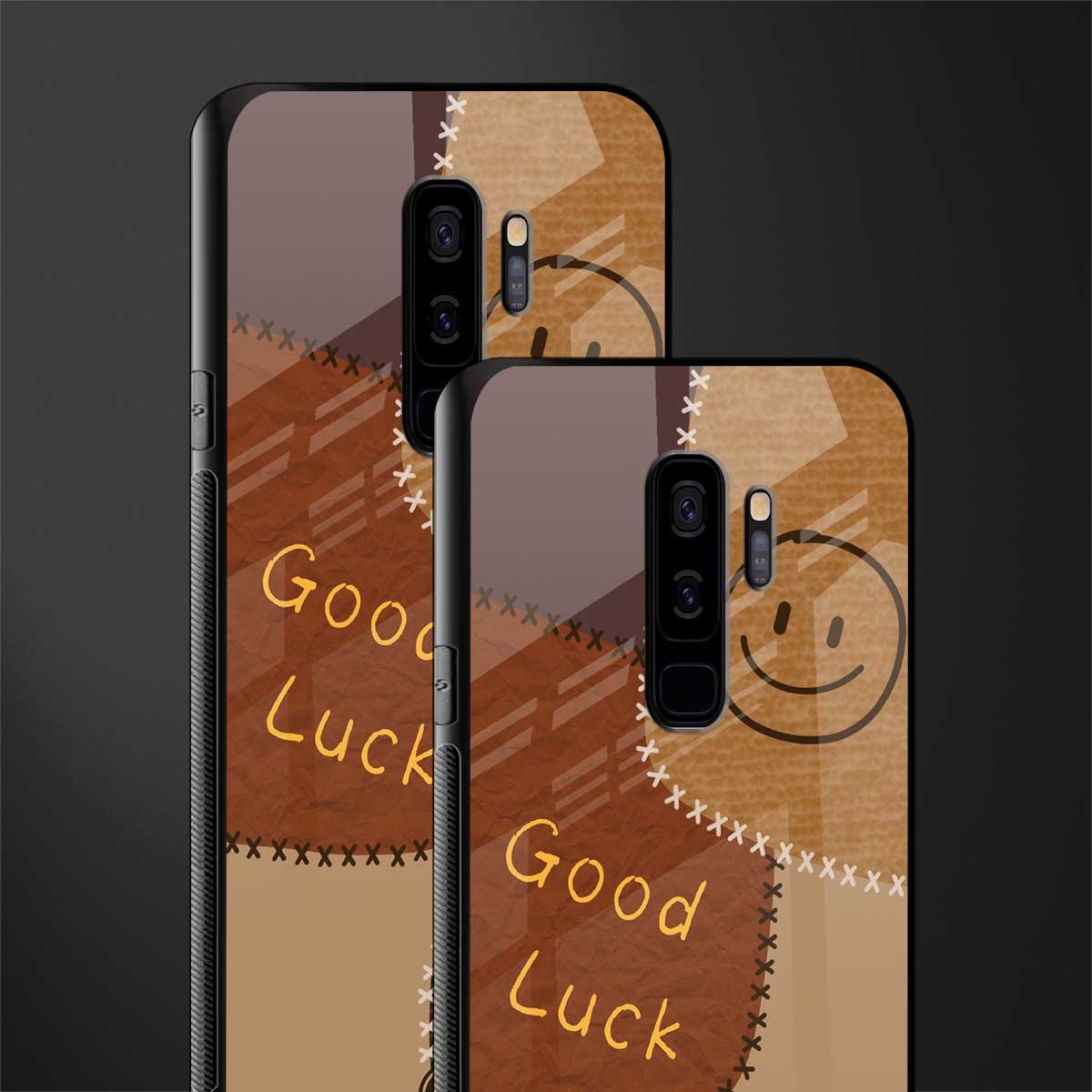 good luck glass case for samsung galaxy s9 plus image-2