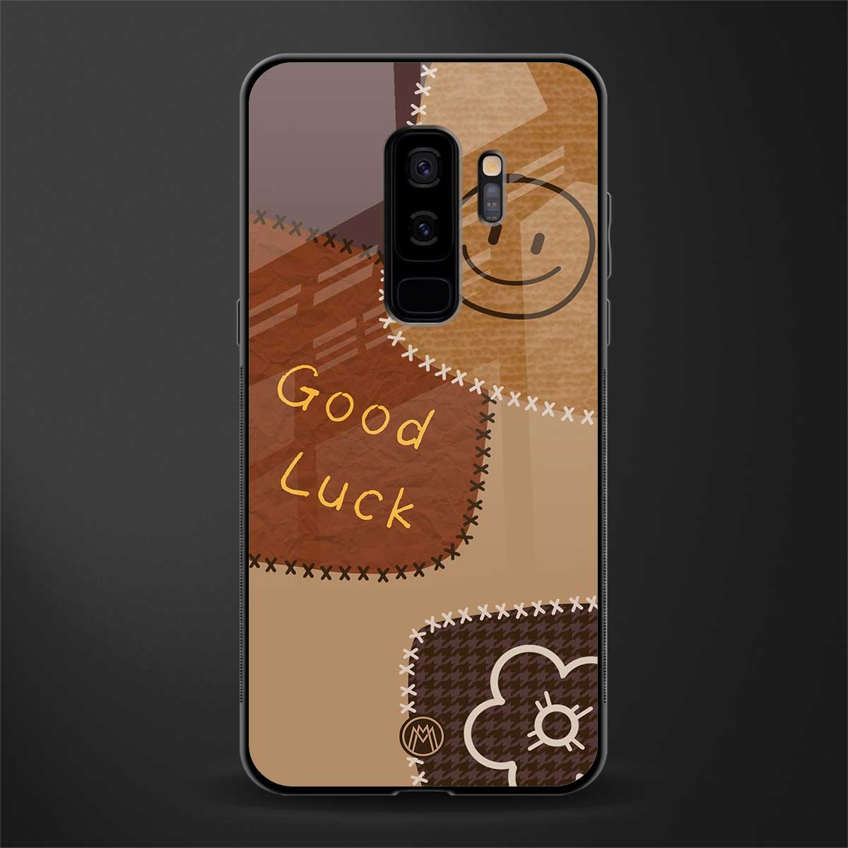 good luck glass case for samsung galaxy s9 plus image