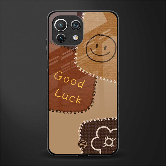 good luck glass case for mi 11 lite image