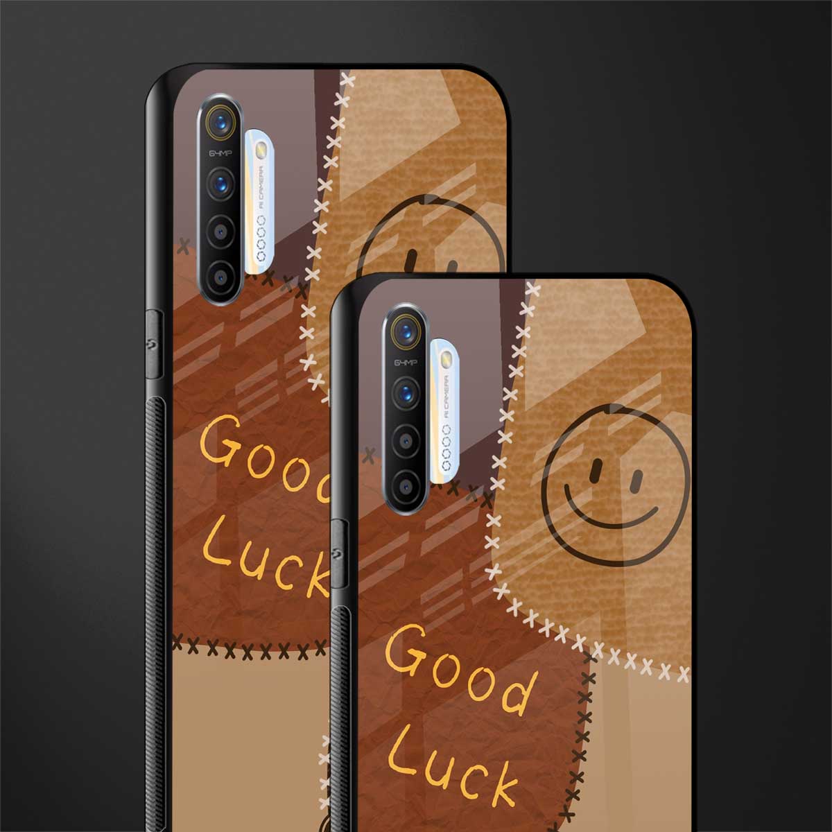 good luck glass case for realme x2 image-2