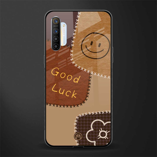 good luck glass case for realme x2 image