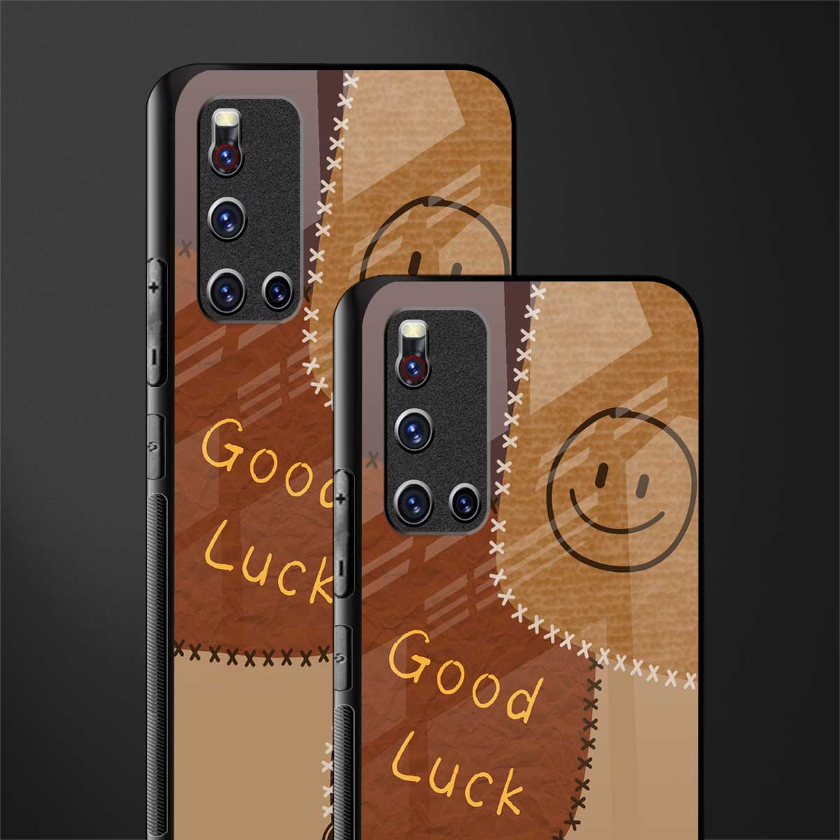 good luck glass case for vivo v19 image-2