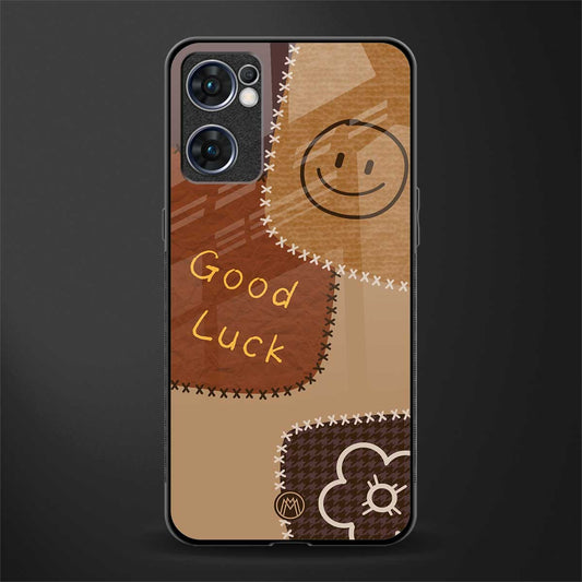 good luck glass case for oppo reno7 5g image