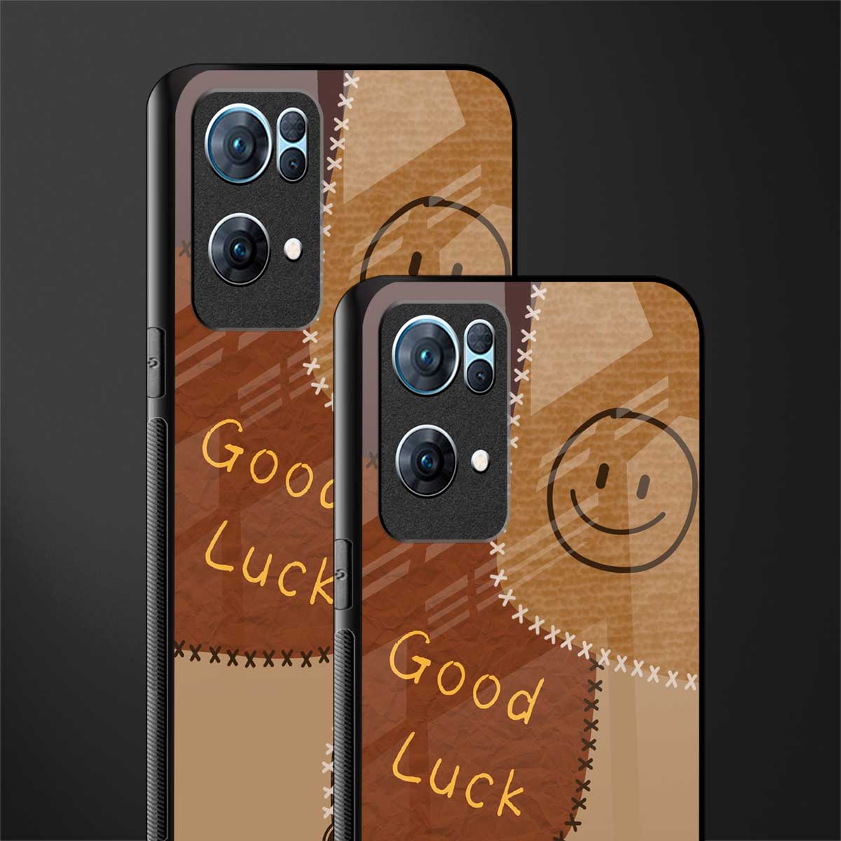 good luck glass case for oppo reno7 pro 5g image-2