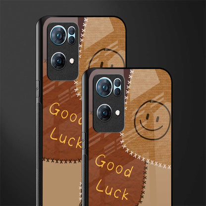 good luck glass case for oppo reno7 pro 5g image-2