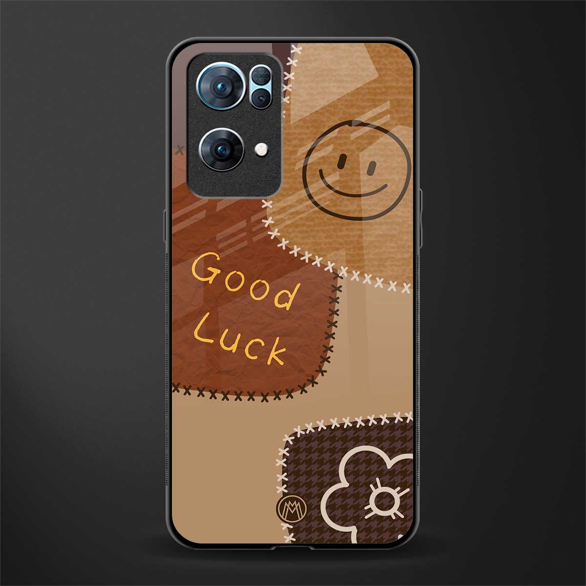 good luck glass case for oppo reno7 pro 5g image