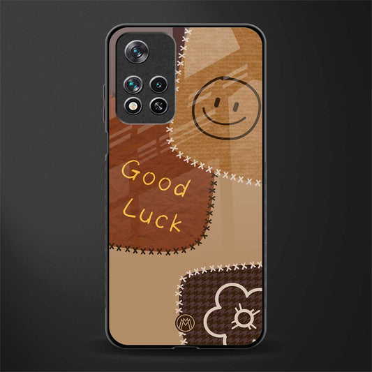 good luck glass case for xiaomi 11i 5g image