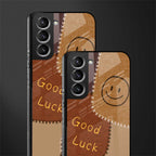 good luck glass case for samsung galaxy s21 fe 5g image-2
