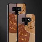 good luck glass case for samsung galaxy note 9 image-2