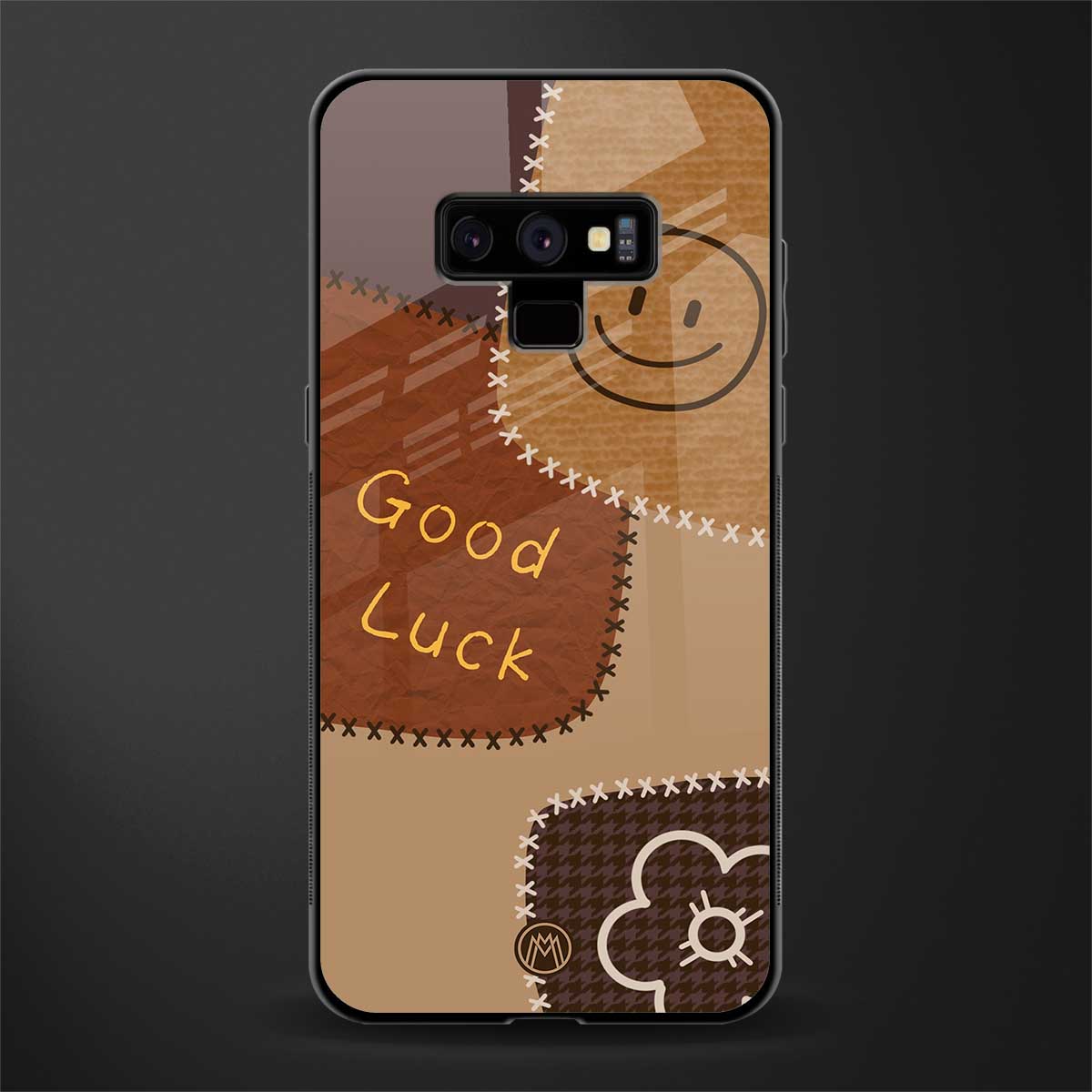good luck glass case for samsung galaxy note 9 image