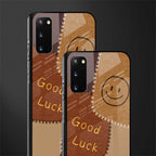 good luck glass case for samsung galaxy s20 image-2