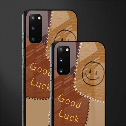 good luck glass case for samsung galaxy s20 image-2