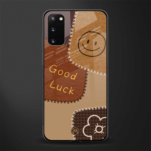 good luck glass case for samsung galaxy s20 image