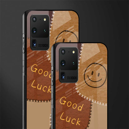good luck glass case for samsung galaxy s20 ultra image-2