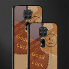 good luck glass case for redmi note 9 image-2
