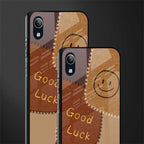 good luck glass case for vivo y91i image-2