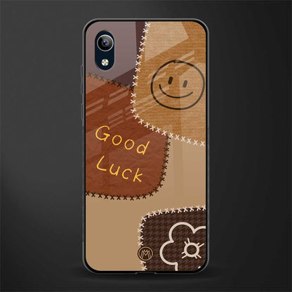 good luck glass case for vivo y91i image