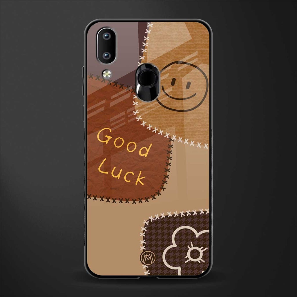 good luck glass case for vivo y91 image