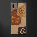 good luck glass case for vivo v11 pro image