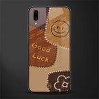 good luck glass case for vivo v11 pro image