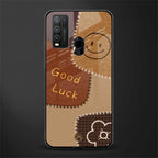 good luck glass case for vivo y30 image